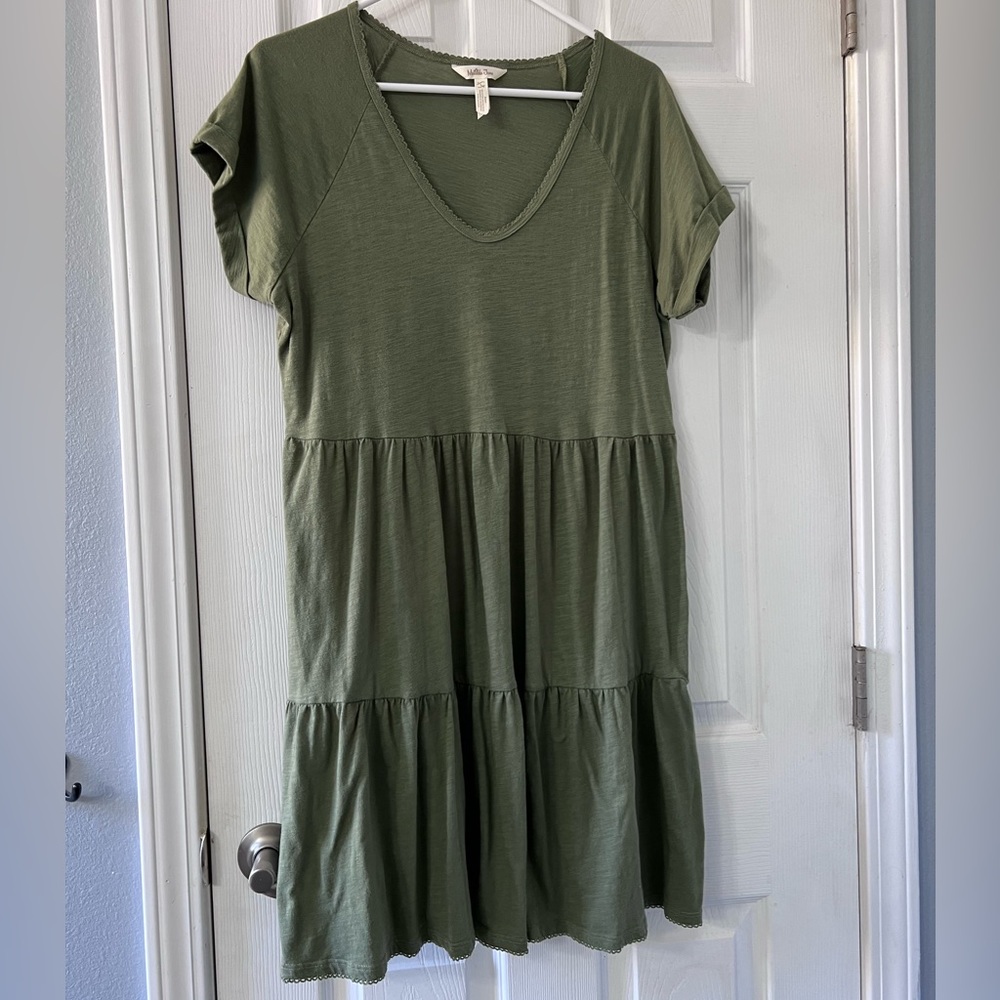 Matilda Jane olive green “On a walk dress”